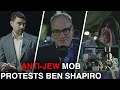 Crowd of anti-Israel protesters try to disrupt Ben Shapiro event in Calgary