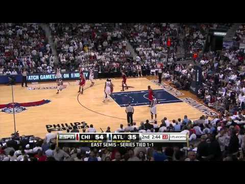 Derrick Rose 44 Points Highlights Bulls Vs Atlanta Hawks - Playoffs 2011 Round 2 Game 3 HD