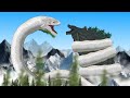 Godzilla earth vs the world serpent god of war  epic battle