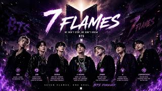 BTS Inspired Song 🔥 “7 Flames” | Powerful K-pop Anthem (Rap + Vocal Line Tribute)