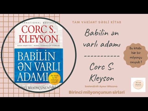 Corc S. Kleyson-Babilin ən varlı adamı (Hər bir milyonçu bu kitabı oxuyub)-səsli kitab (tam variant)