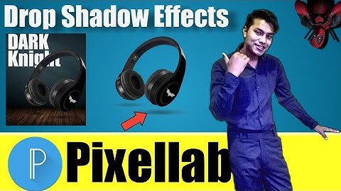 pixellab me drop shot kaise kare | drop shadow pixellab | graphic design in pixellab