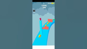 cube stacker surfer epic Android and iOS gameplay level 296