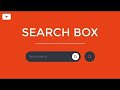 Awesome CSS Search Box Using Only HTML &amp; CSS #search_bar