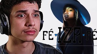 INCRÍVEL FIRST TIME !! Rapper Reacts to IZA - FÉ (Videoclipe Oficial)