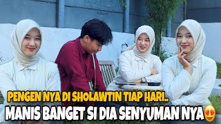 PRANK SHOLAWAT & NGAJI❗️NANTI AKU BAKALAN NURUT KO KALO MAS YANG NGEBIMBING😍