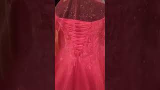 Order 376 Video 15 Red Wedding Dress