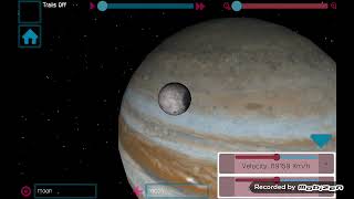 Messing up the orbits of the planets in Newtonian sim 3d | LonghornPlayz screenshot 1