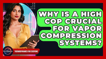 Why Is A High COP Crucial For Vapor Compression Systems? - Thermodynamics For Everyone