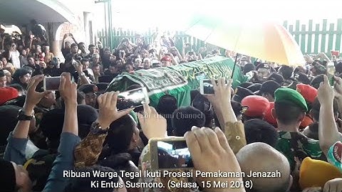 Ki Entus Susmono dimakamkan