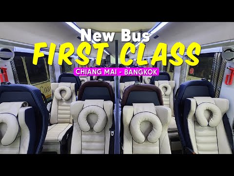 Thailand's Newest Luxurious Overnight Bus | Chiang Mai To Bangkok