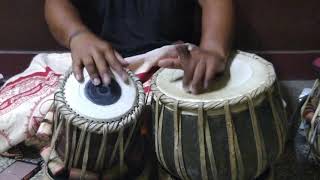 Aditya Dhekale Playing Composition Of Delhi Gharana. Composed By Pt. Arvind Mulgoankar
