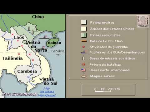 Vídeo: Estado do Vietnã: Sul, Norte e Central