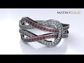 Square knot ring  matrixgold speed modeling