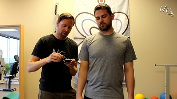 how to apply the motion guidance shoulder strap