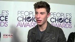 Shawn Mendes interview People's Choice Awards 2016 NoahPOPTV