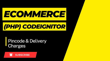 Online Shopping Website PHP - 5 | Ecommerce website in PHP Codeignitor #ecommerce #php