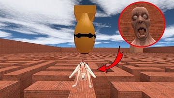 SCP-096 vs ATOMIC BOMB in a Maze in Garry’s Mod?