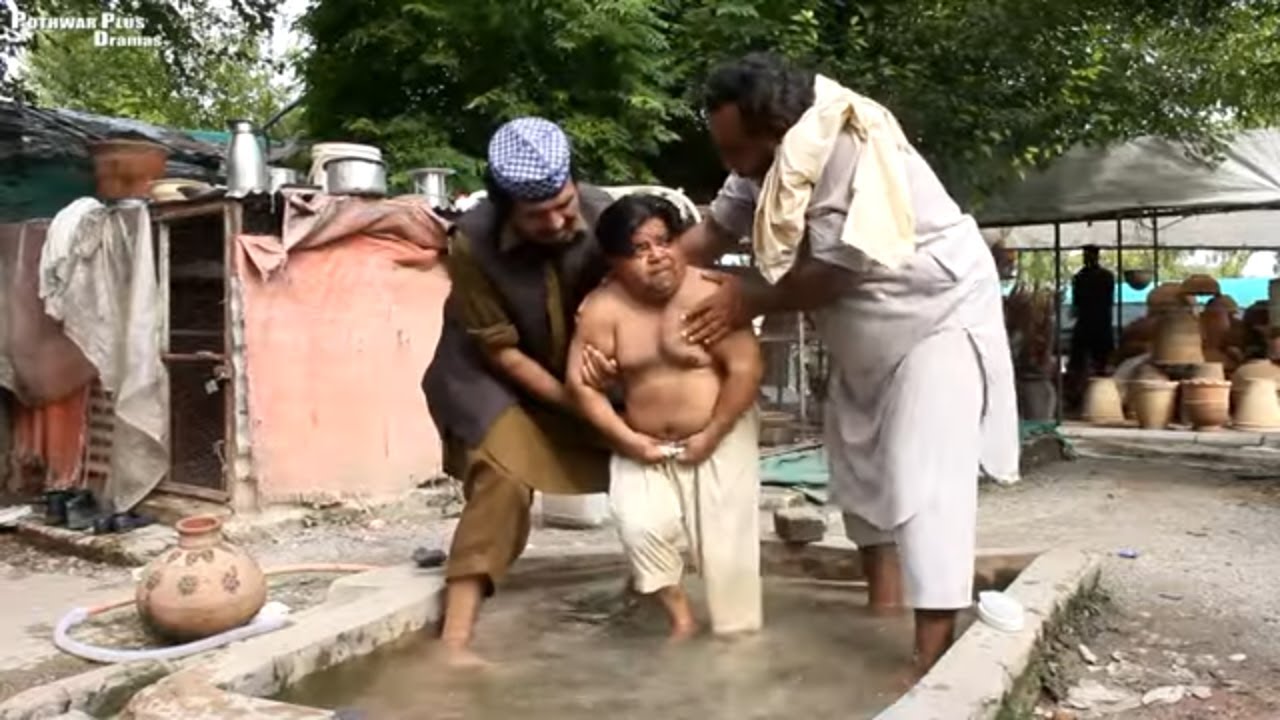 Mithu Khan NAHA LO  Shahzada Ghaffar Top Funny videos  Pothwari Drama
