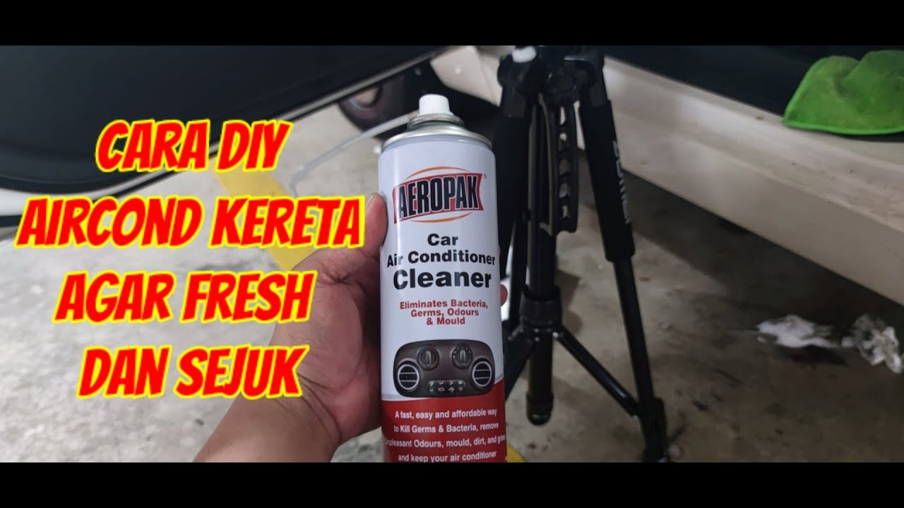 Cara DIY aircond kereta supaya fresh dan sejuk menggunakan AEROPAK YouTube