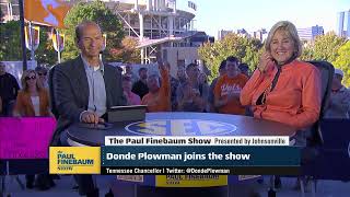 Donde Plowmans Interview on The Paul Finebaum Show