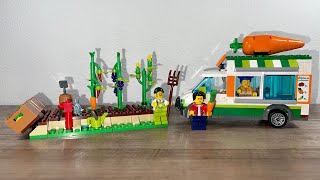 Farmers Market Van 60345 Lego City Speed Build