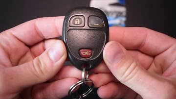 Saturn VUE Key Fob Battery Replace Replacement Change