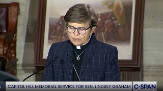 Capitol Hill Memorial Service for Senator Lindsey Graham Invocation Chaplain Margaret Kibben