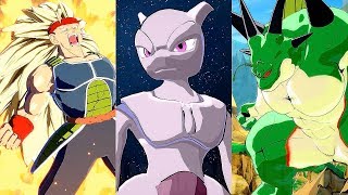 DRAGON BALL FighterZ - Bardock SS3/Mewtwo/Porunga Dramatic Finishes PC Mods @ 1440p (60ᶠᵖˢ) HD ✔