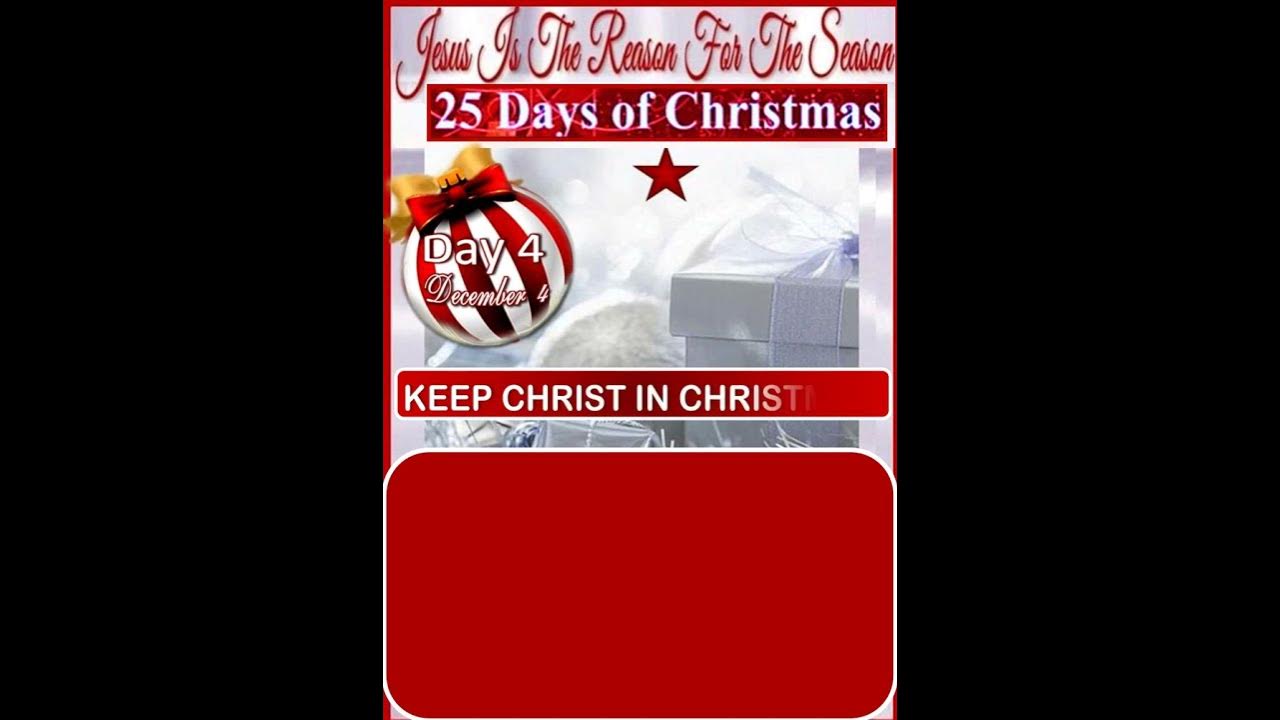 Day 4 of 25 Days of Christmas 2023 25daysofchristmas YouTube