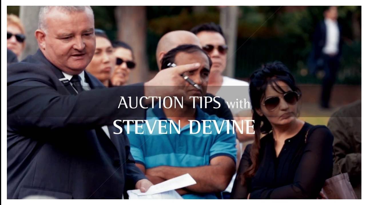Devine Real Estate Auction Tips YouTube