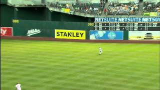 2013/08/17 Reddick's great catch