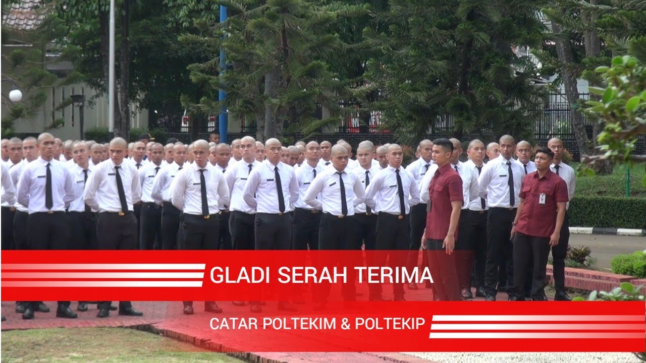 GLADI SERAH TERIMA CATAR POLTEKIM DAN POLTEKIP