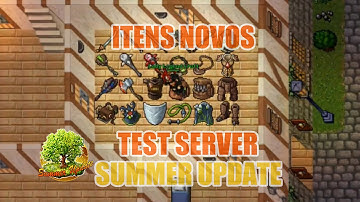 Itens novos - Test Server Summer Update 2014 - Tibia