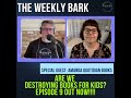 Weekly bark ep 9 special guest amanda quotidian books