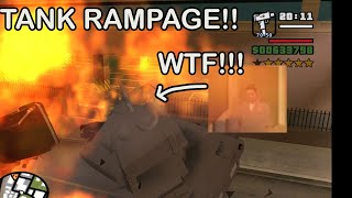 GTA SA Tank Run Over, Massacre, and Rampage Part 13 !!! #gtasanandreas