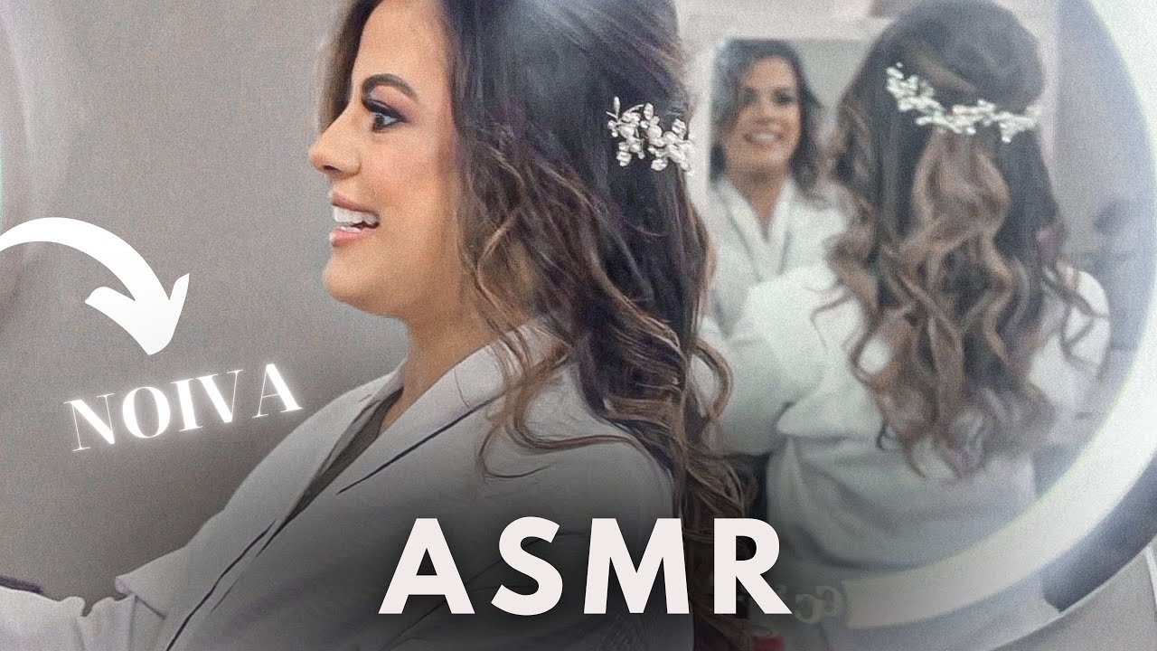ASMR MAQUIANDO CLIENTE NOIVA 👰🏼 (narrado)