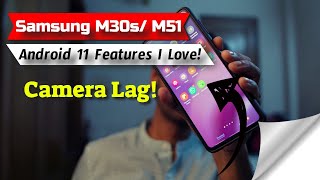Samsung M30s/ M51 - Android 11 | Top 3 Features I Love | Camera Lag! screenshot 5