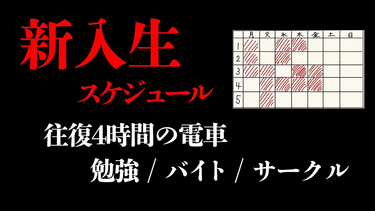 【新入生】大学入学後「勉強/バイト/サークル」全ては無理ですよね？→正直〇〇です…