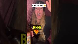 MOMS NEVER GONNA KNOW WE TOOK HER BEER  🤣🤣 #shorts funny tiktok