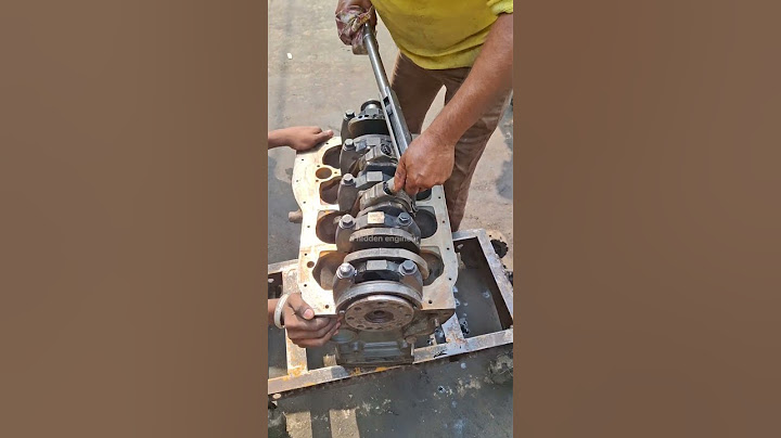 Engine torqueing #workshop #toptrending #expert #mechanic #engine #jcb #machine #repair #hyundai