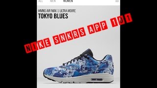 Nike SNKRS app 101 screenshot 5