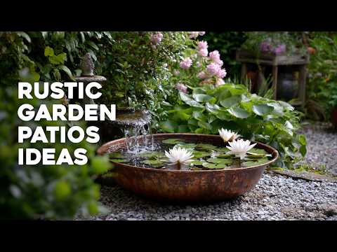 🪵️ Turn Your Patio Into a Rustic Garden Oasis With Easy DIY and Antique Accents