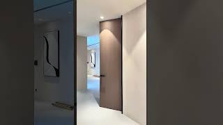 Hidden frame bedroom door#Waterproof #doors #woods#XINICE #woodworking