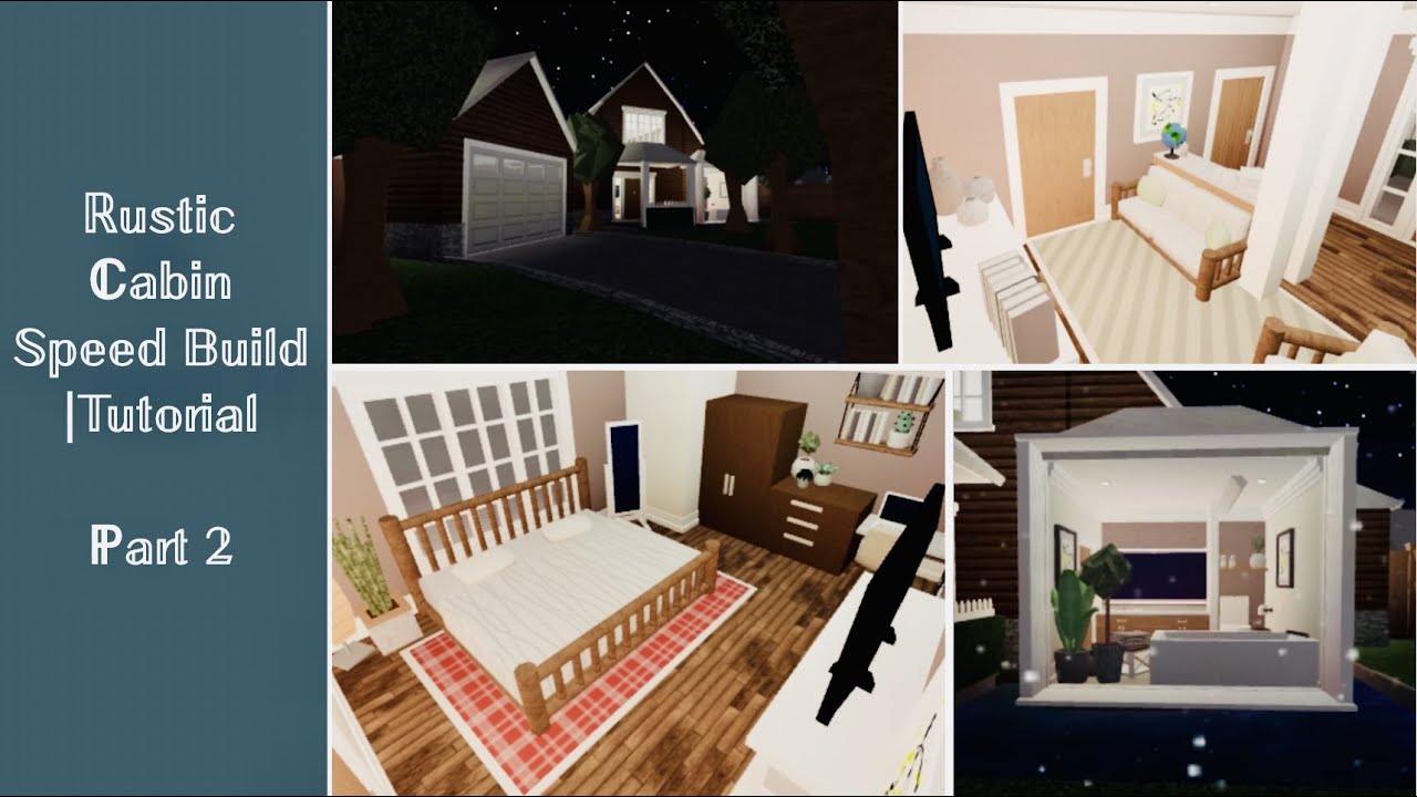 Rustic Cabin Speed Build | 85k Part 2