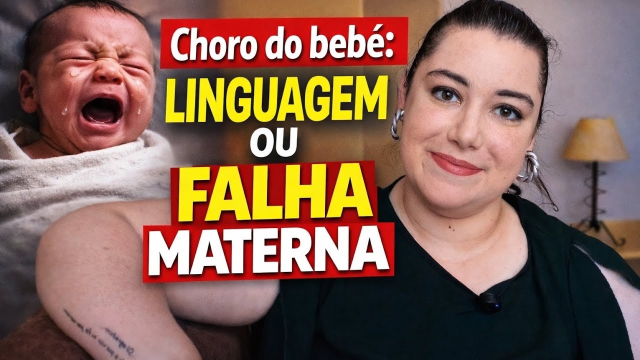 Choro do bebê: o que ele realmente significa (e por que não é falha materna)