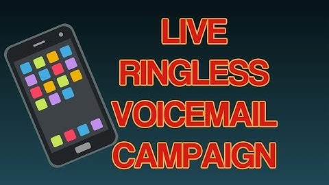 GoRingless SMS Live Ringless Voicemail Campaign