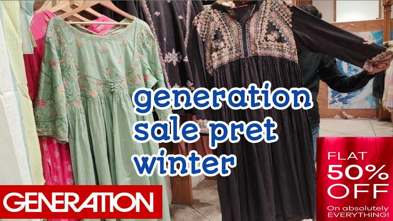 Flat 50% Off Generation Sale //generation pret collection sale // winter sale 2023