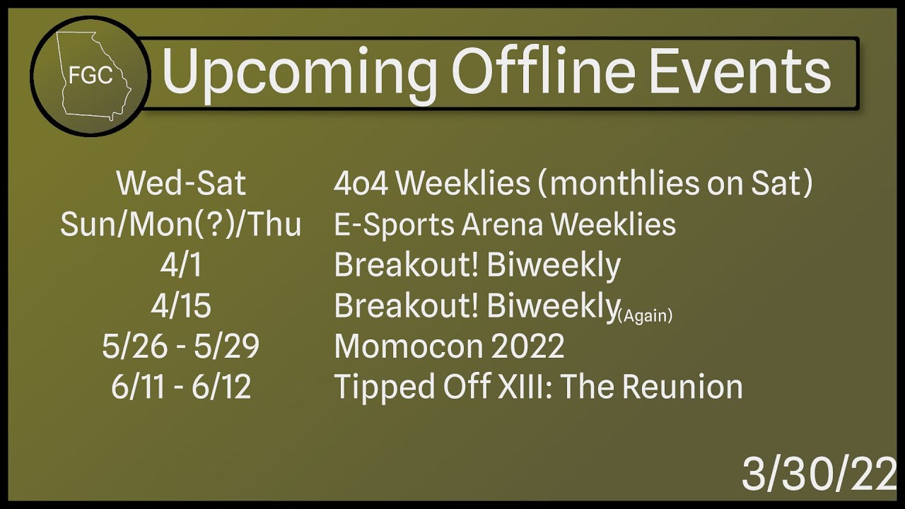 Georgia FGC Podcast | Georgia on the Grind [3/30/22]