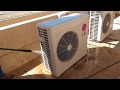 Air Conditioner Outdoor Unit Cleaning pressure washer